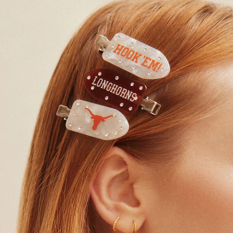 University Creaseless Hair Clip Set. 6pcs