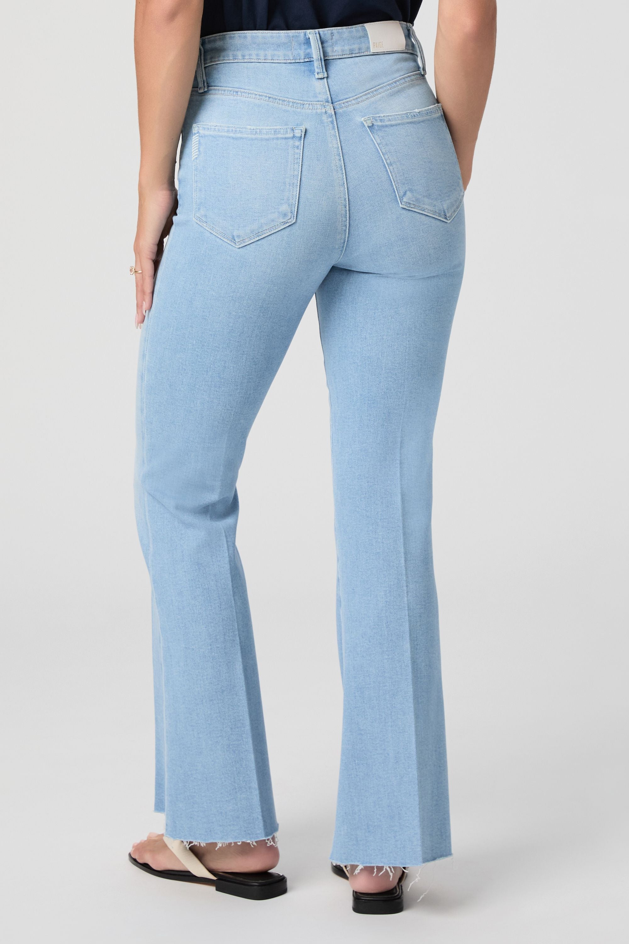 Marlow Skimmer W/ Raw Hem + Seamed Beltloops - Santorini Sky