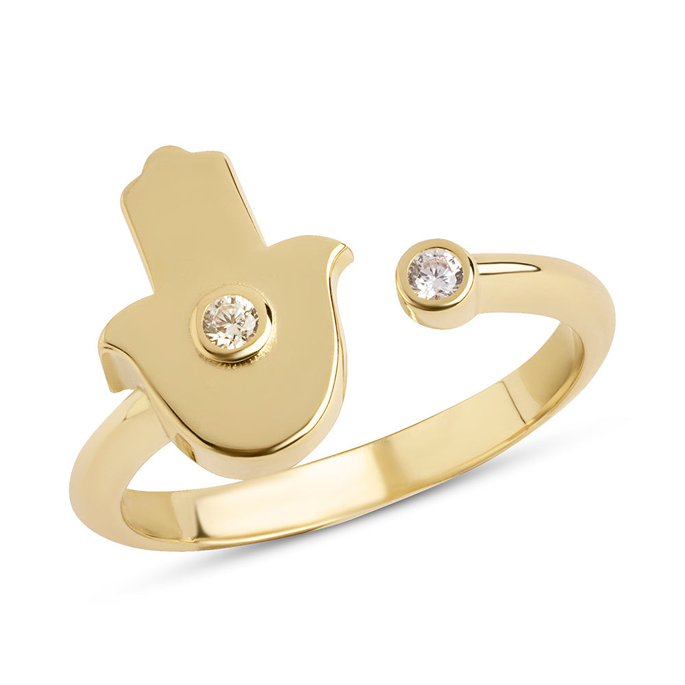 Single Hamsa ring