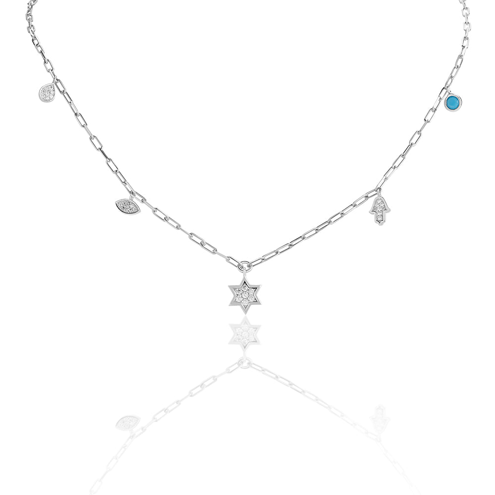 Full mystic paperclip necklace