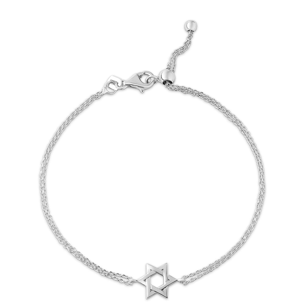 Classic braided star of david