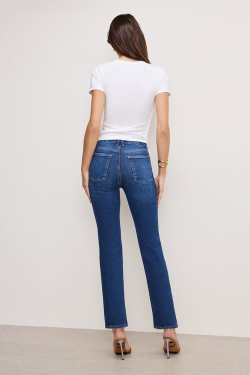 Good Legs Cropped Mini Boot Jeans