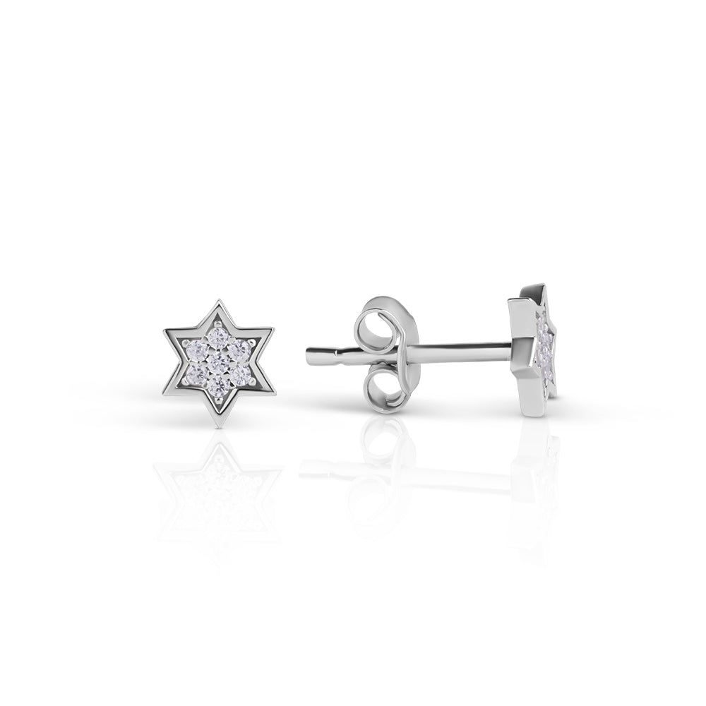 14k gold Mystic Full Dimond Star Of David
