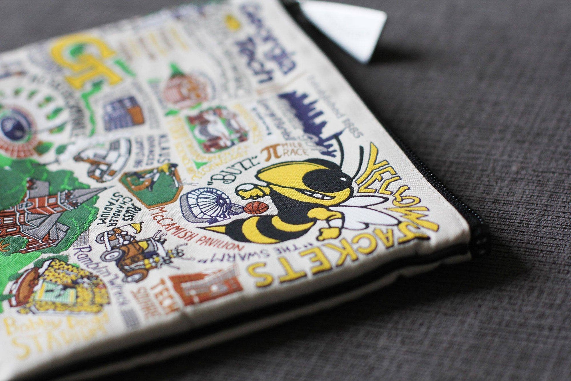 Georgia Tech Collegiate Zip Pouch