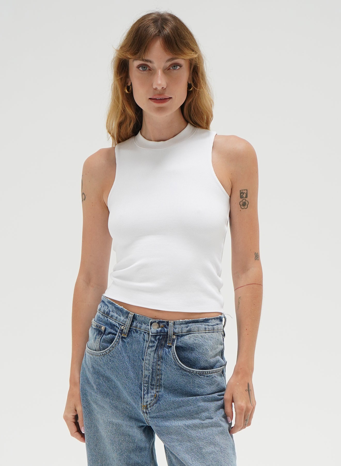 DOUBLE LAYER RIBBED TANK