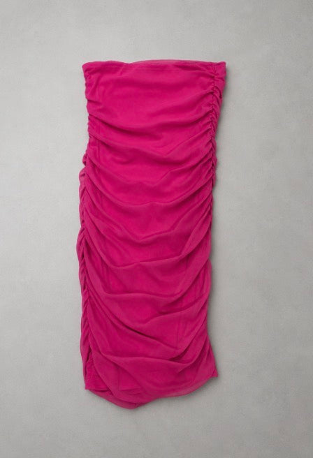 Mesh Strapless Dress