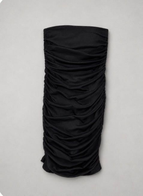 Mesh Strapless Dress
