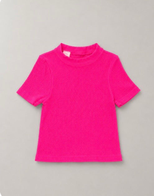 Mock Neck Tee