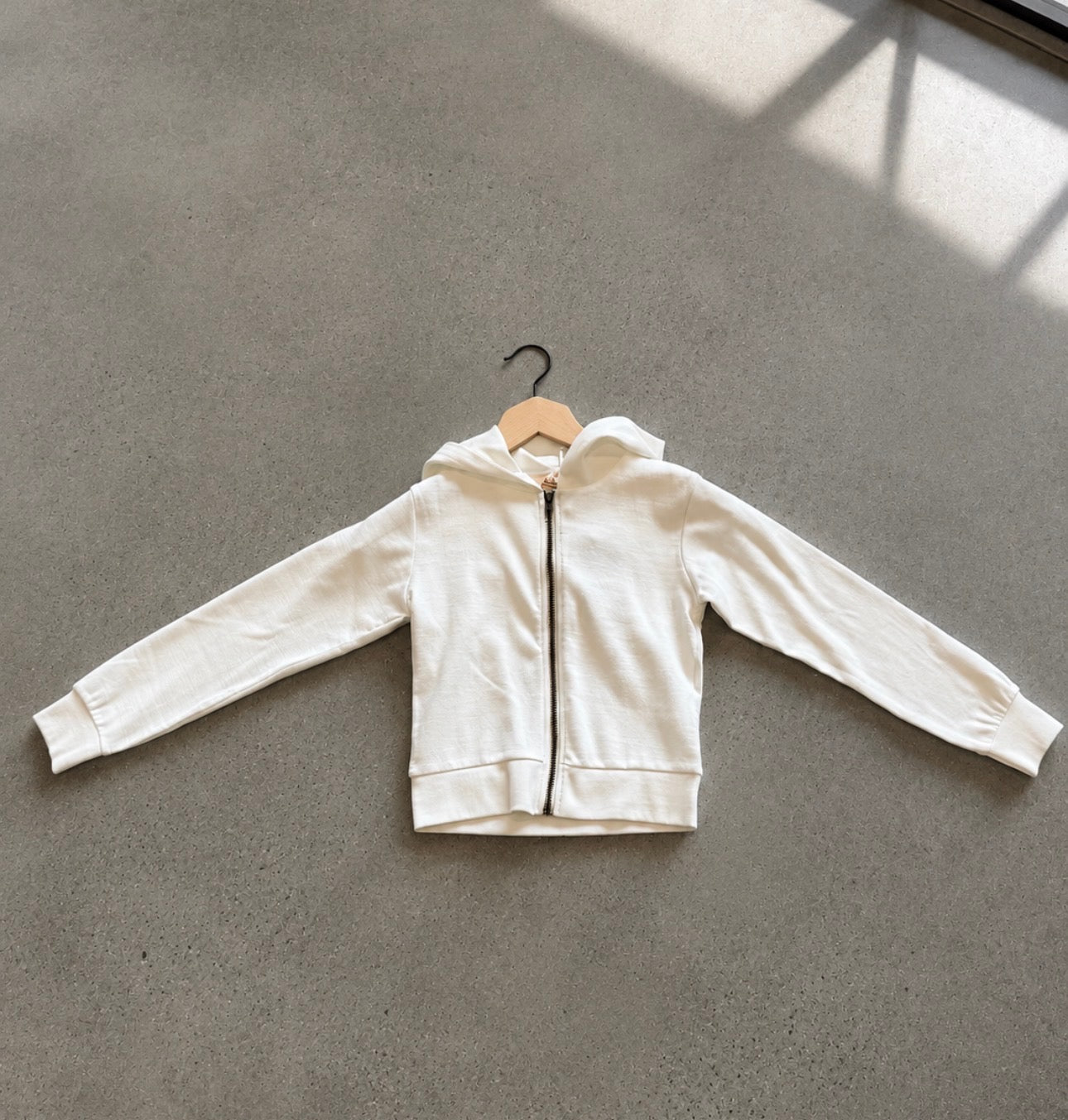 Zip Hooded Vintage Havana