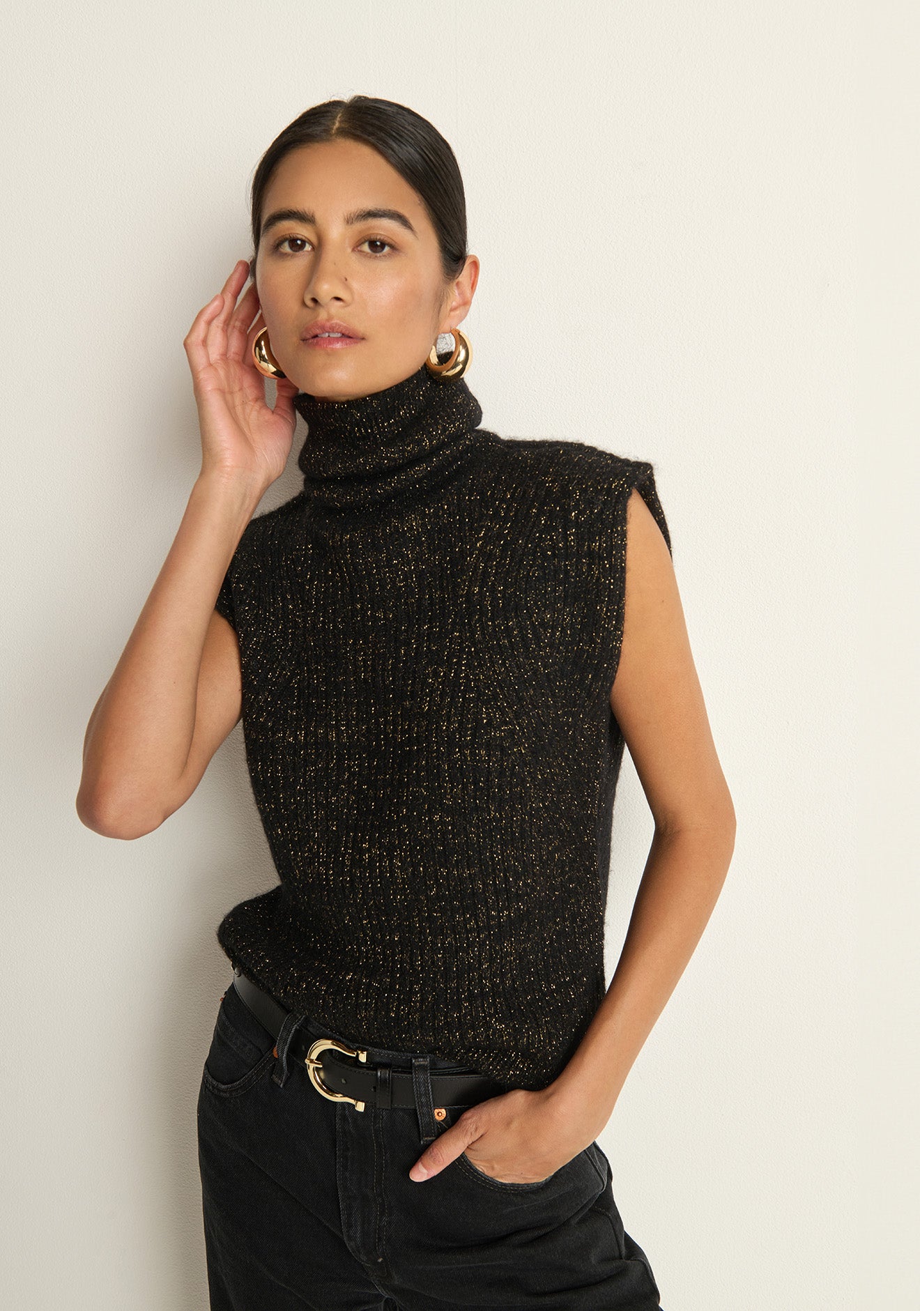 Isha Turtleneck Tank