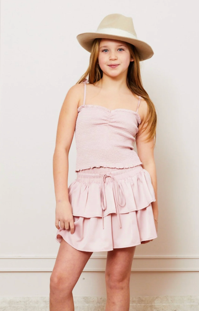 Satin Skort