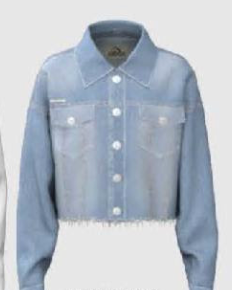 crop jean jacket