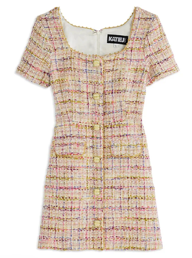 Anna Boucle Dress