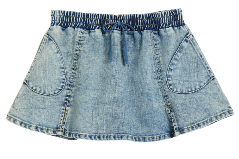 Denim Skort