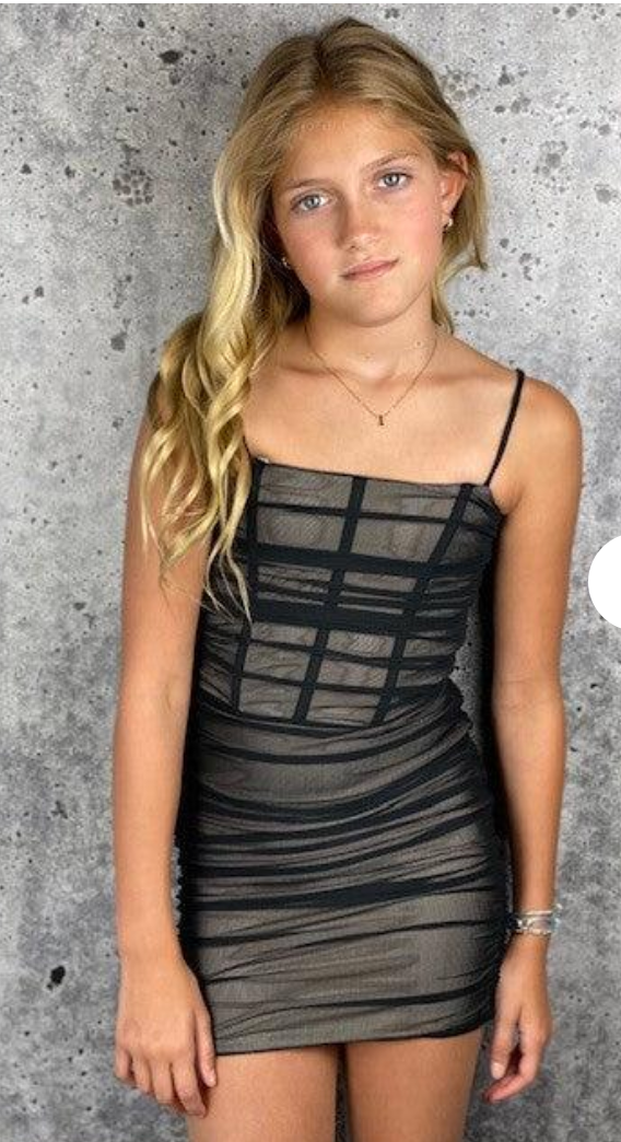 Mesh Corset Dress