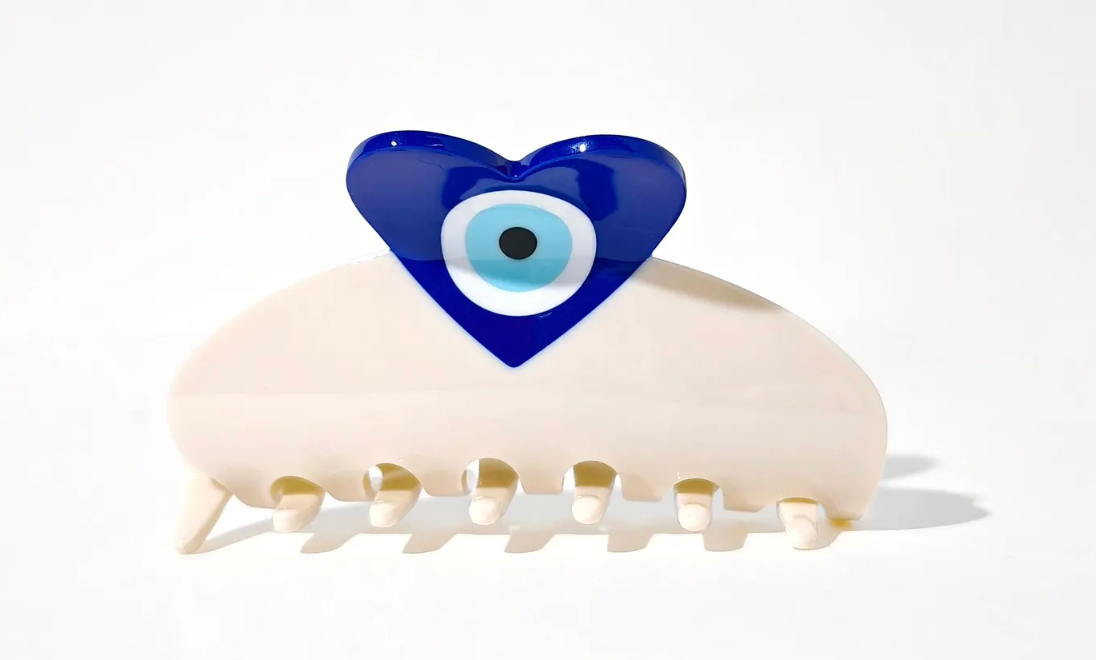 Evil Eye Claw Clip