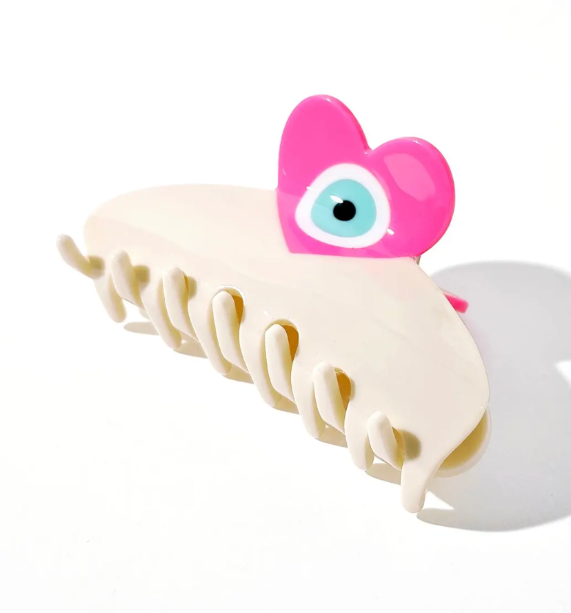 Evil Eye Claw Clip