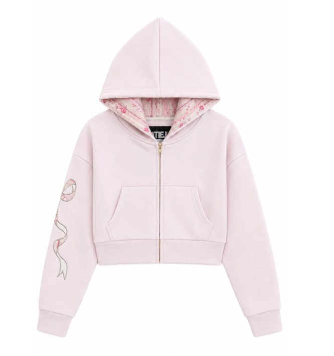 Dylan Crop Zip