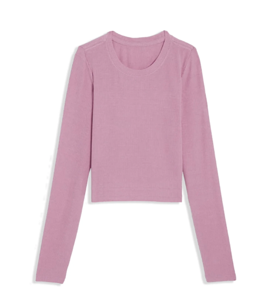 Livi Long Sleeve Ribbed Tee