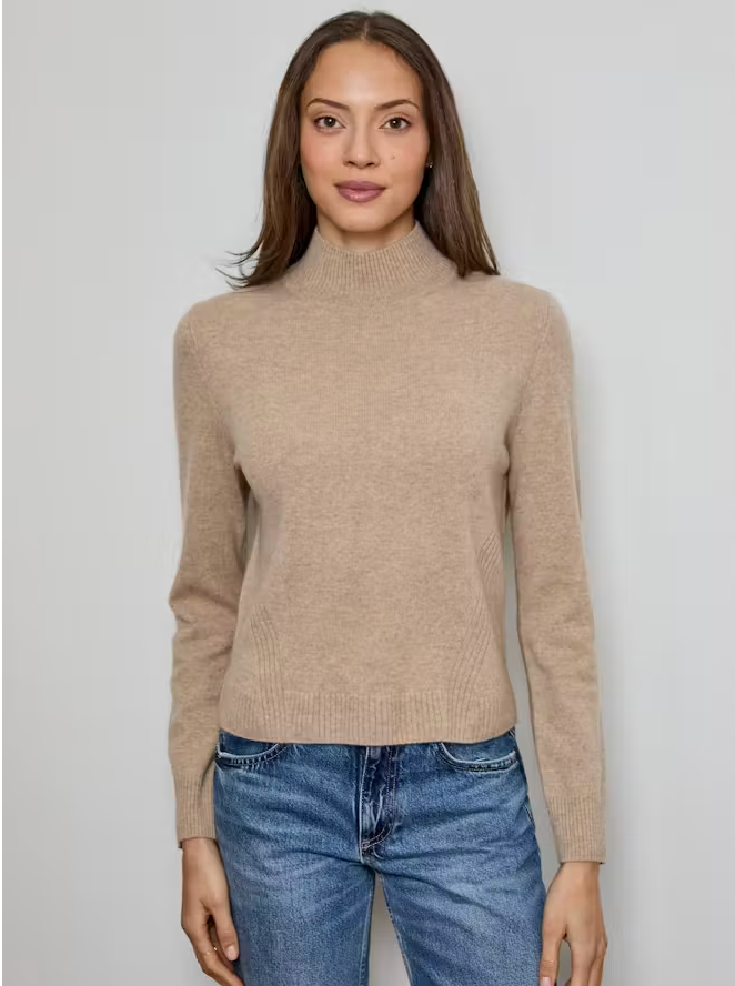 Mockneck Cashmere Sweater