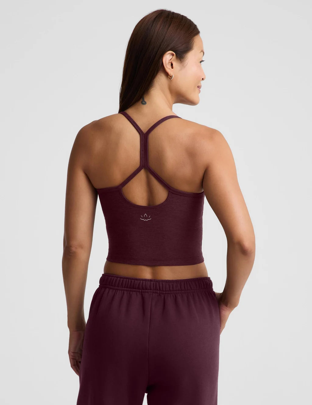 Spacedye Slim Racerback Cropped Tank