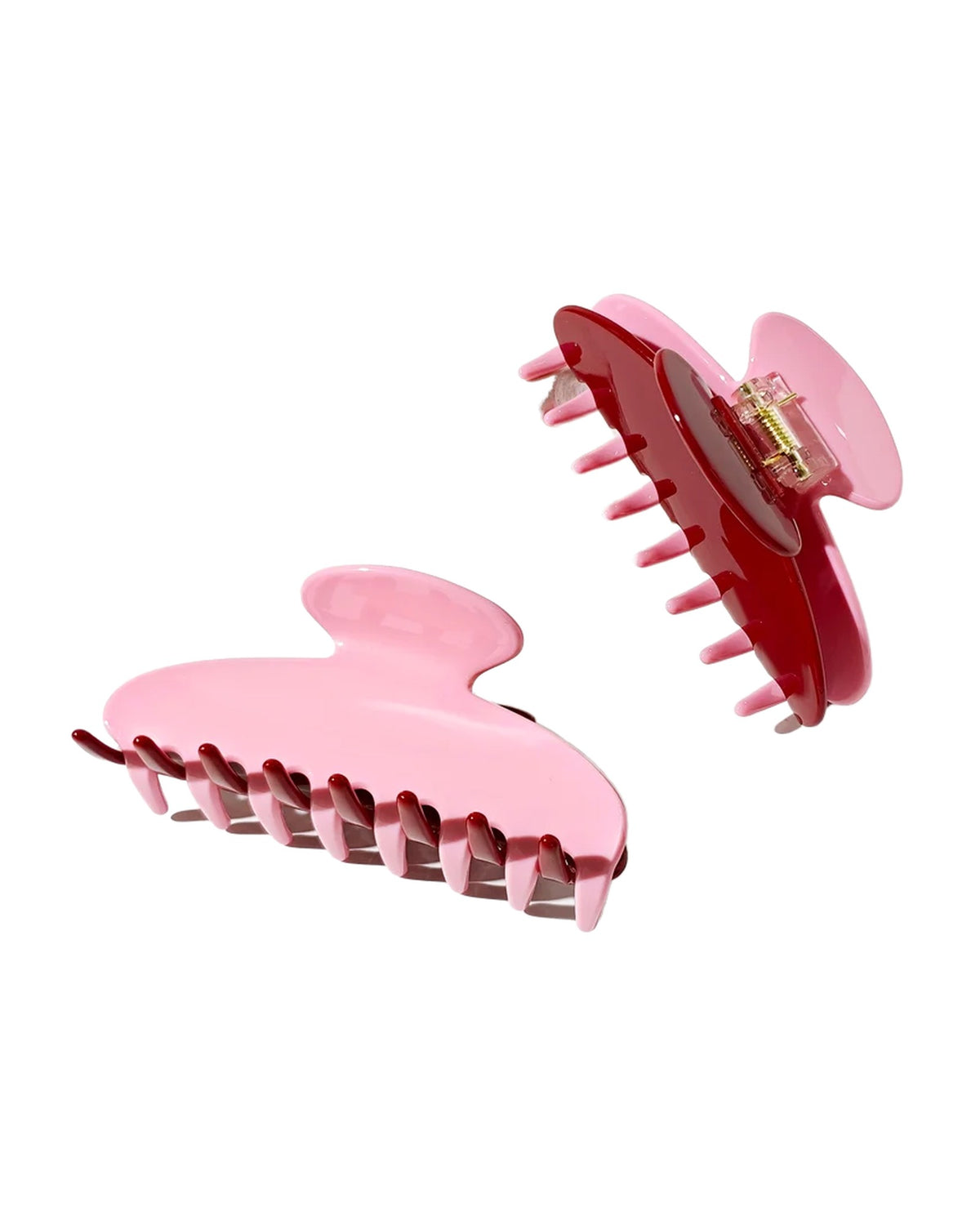Color Block Claw Clip