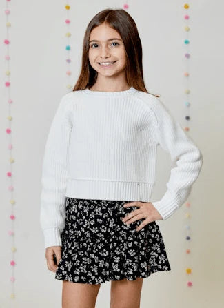 Boxy Knit Sweater