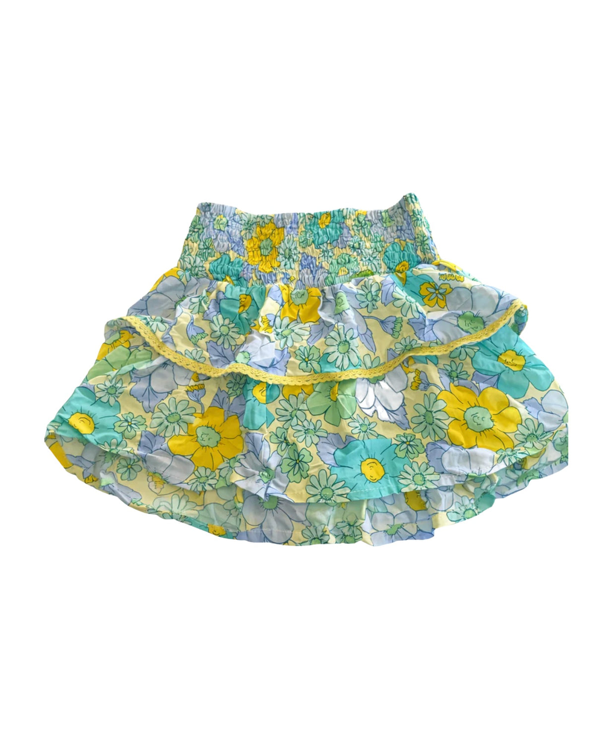 Floral Ruffle Skirt