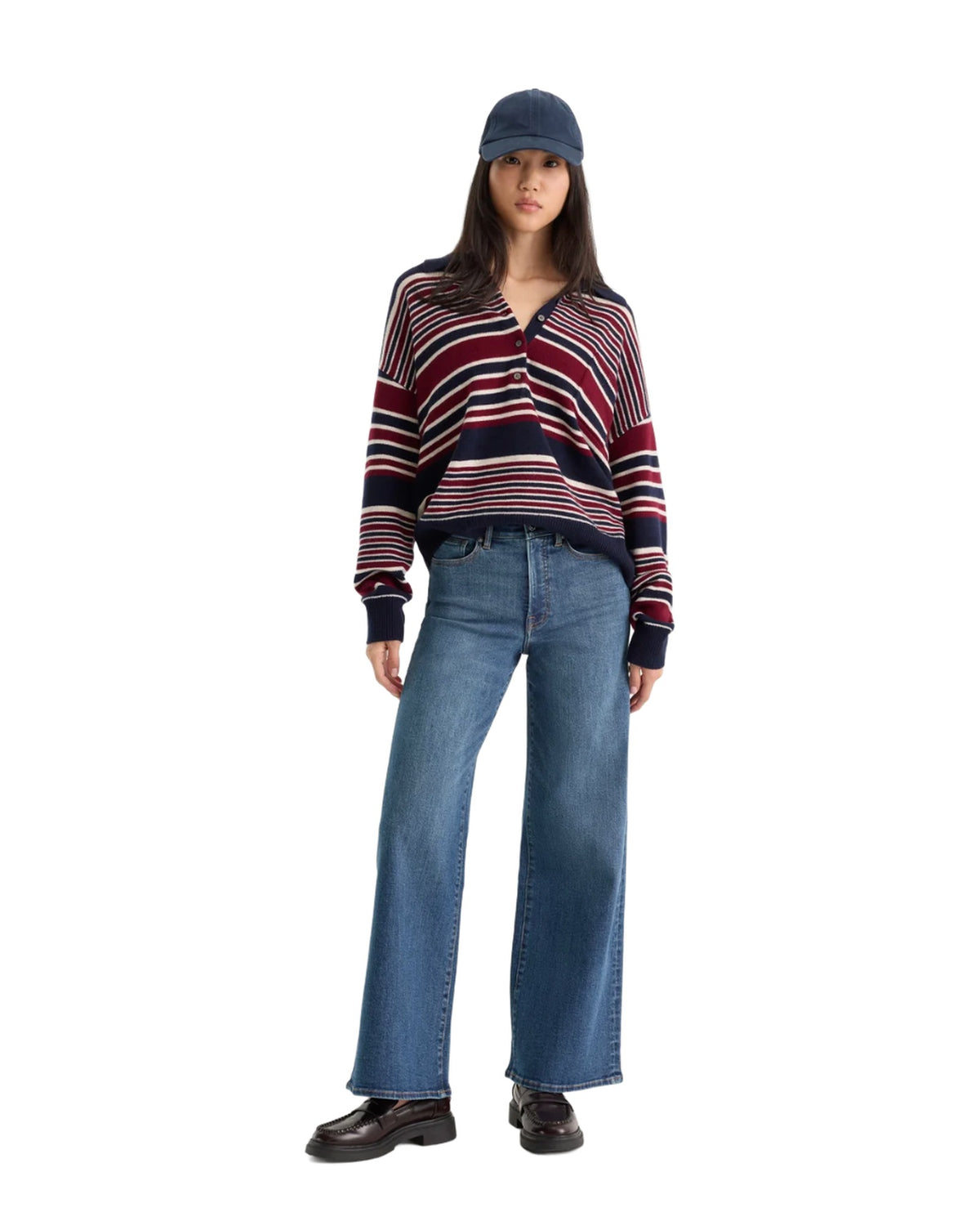 Good Waist Palazzo Ankle Jean