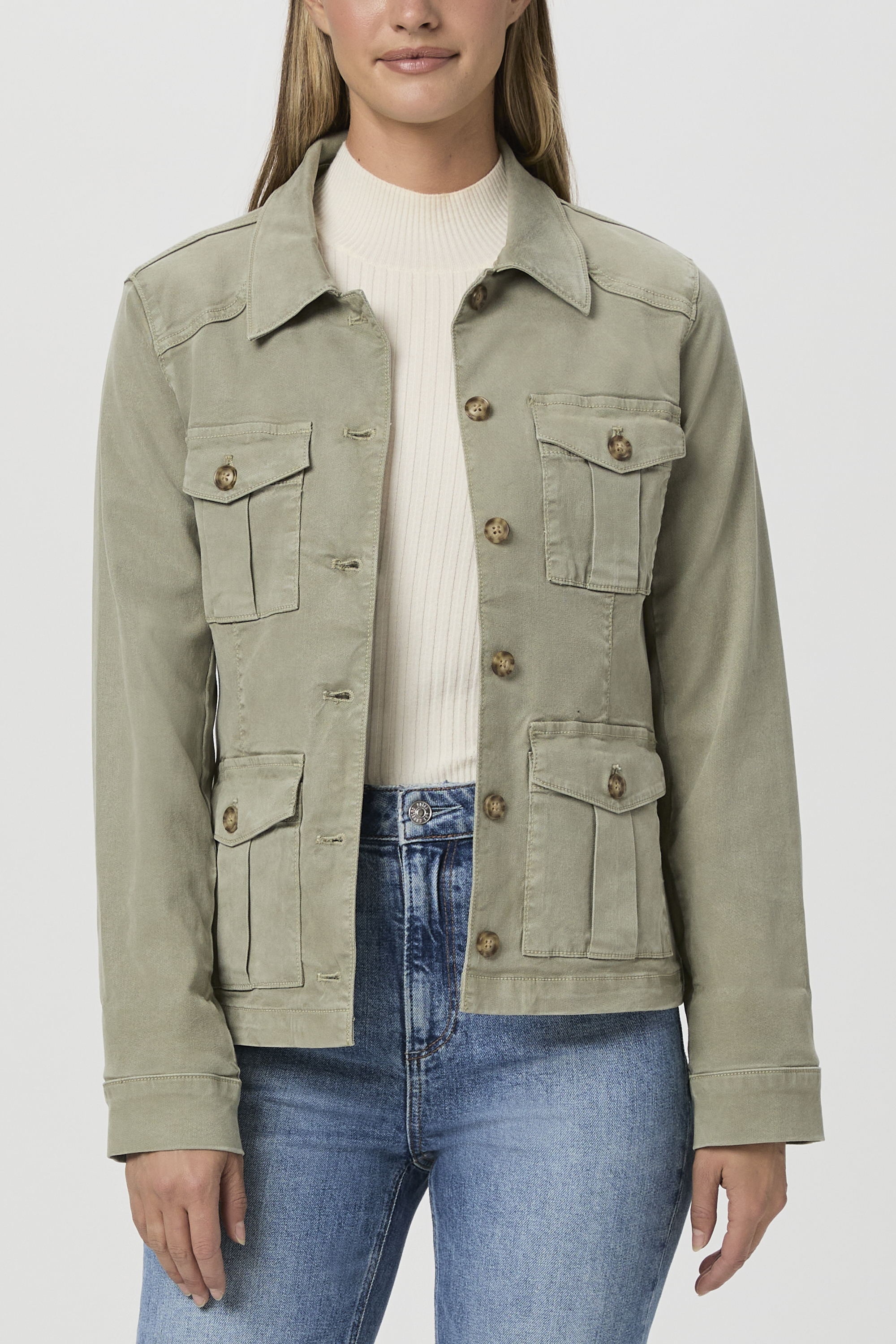 Stacey Jacket - Vintage Oak Moss