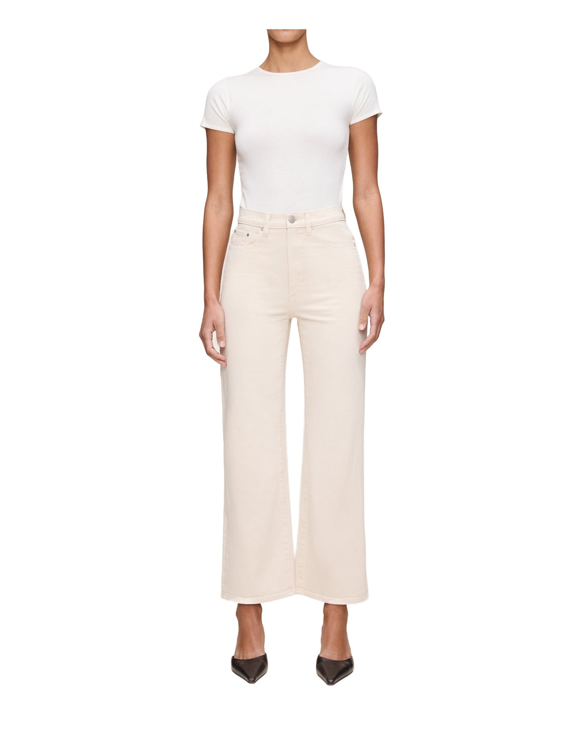 Karmine Refined Wide Leg: High Rise 28'