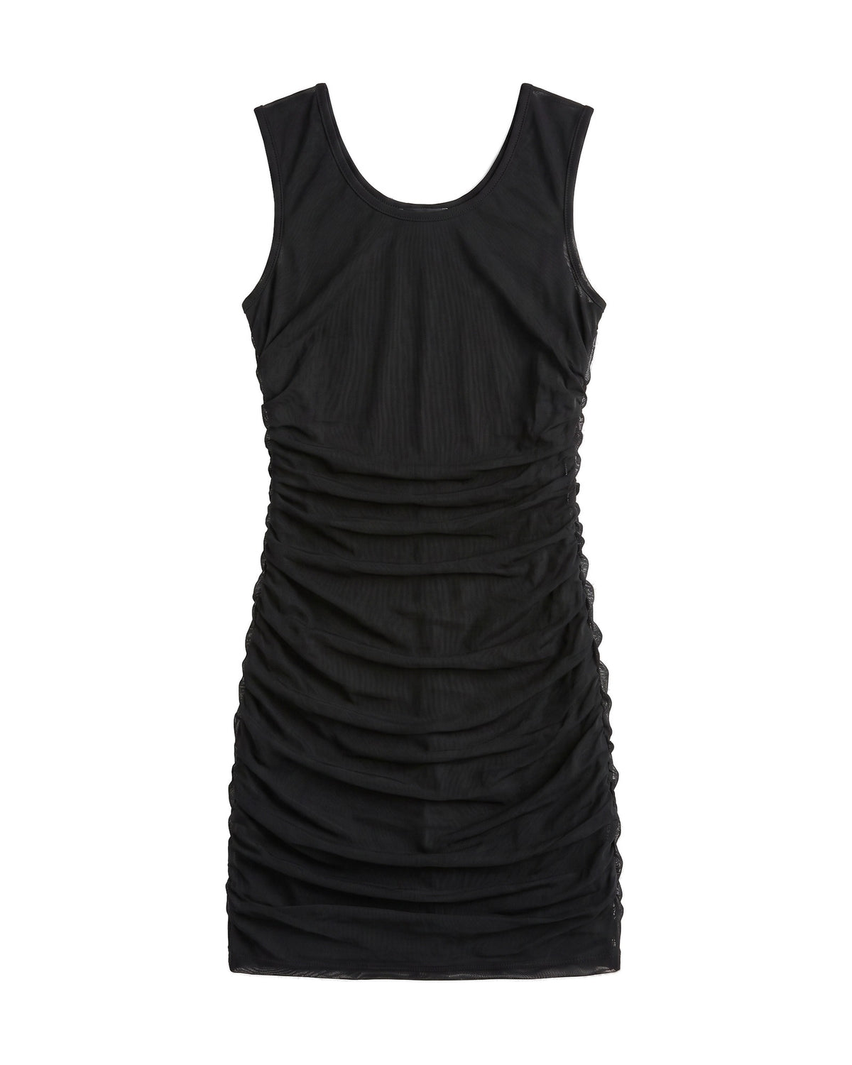 Mesh Ruched Dress