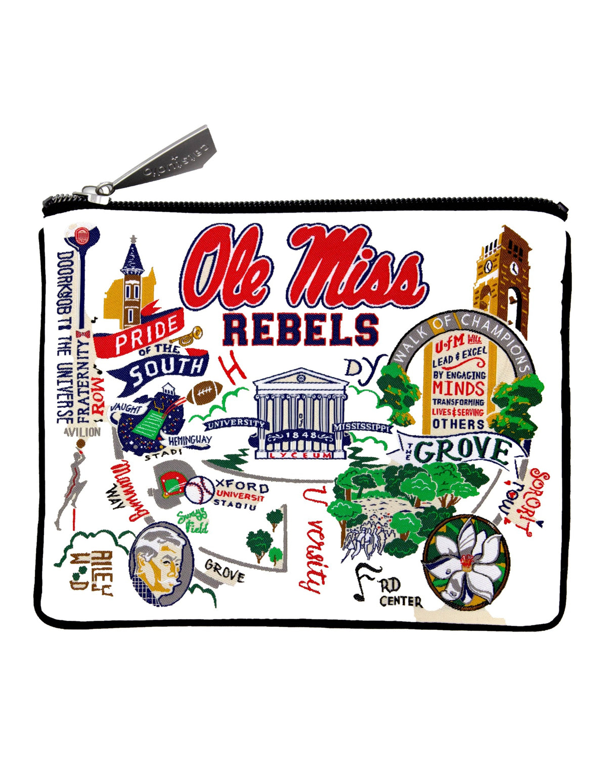 Mississippi, University of (Ole Miss) Collegiate Zip Pouch