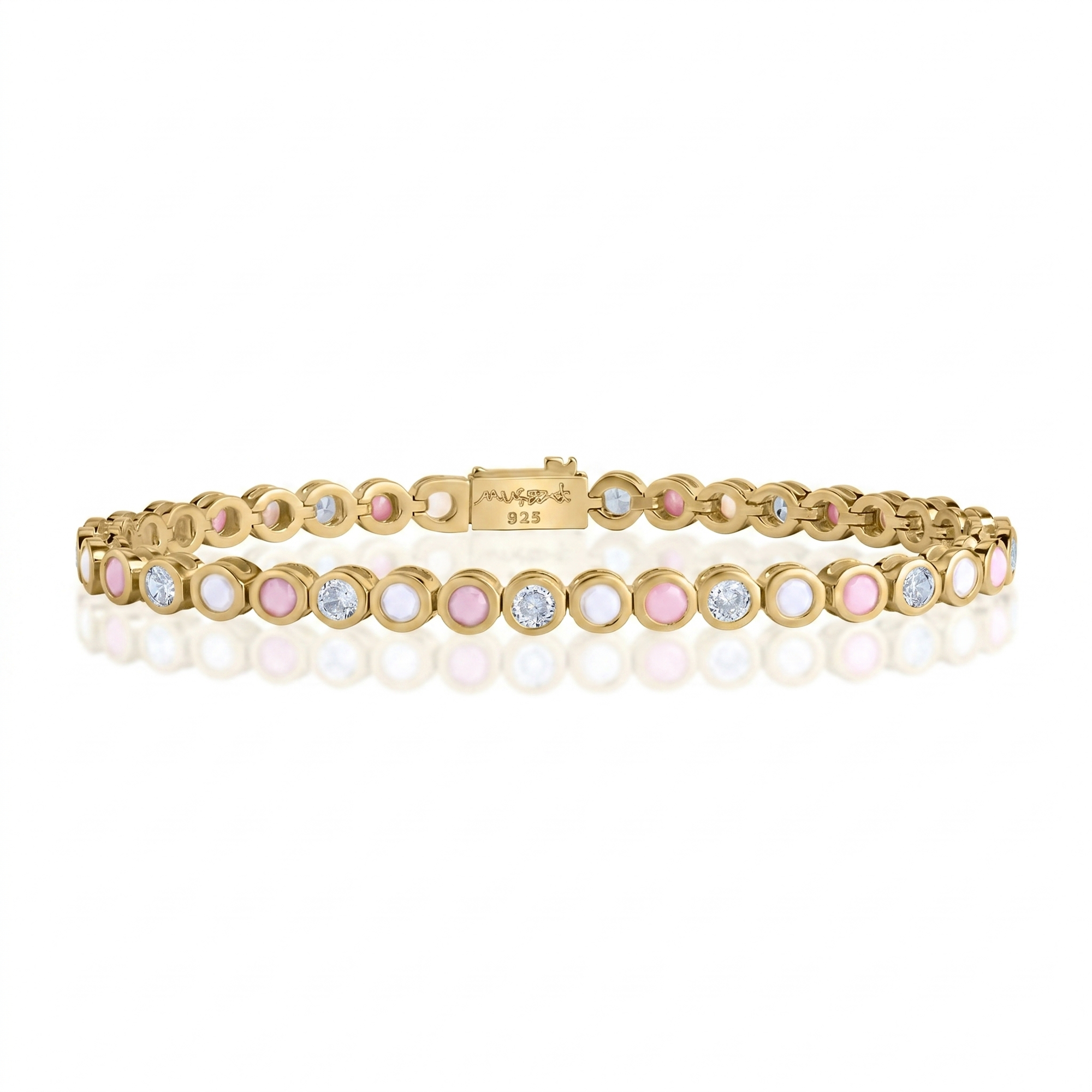 Large Classic Tennis Bracelet