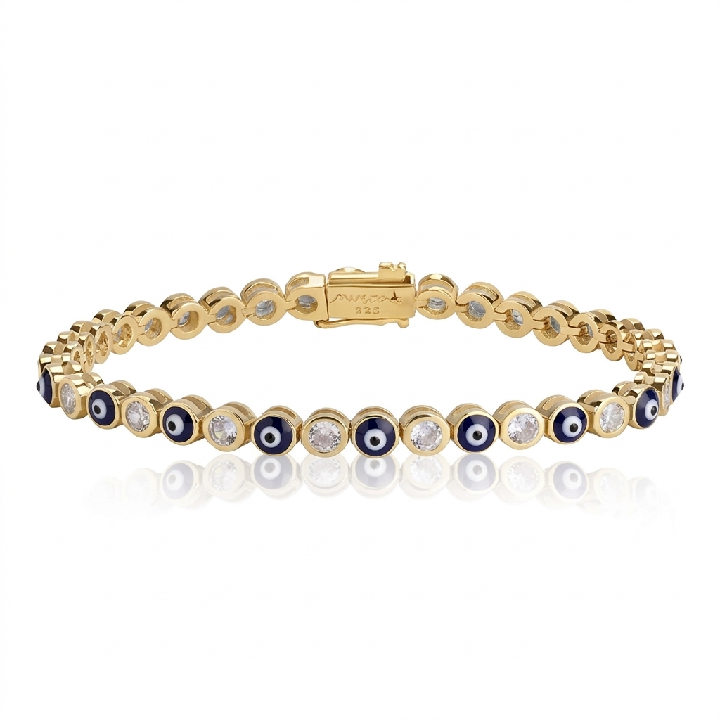 Large Classic Tennis Bracelet