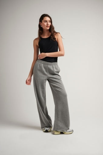 Fleece Wide Leg Pant