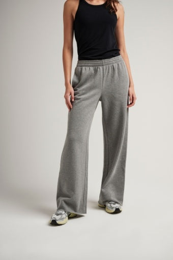Fleece Wide Leg Pant