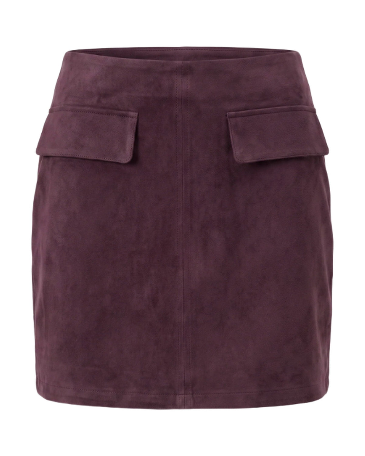 Suede Mini Skirt